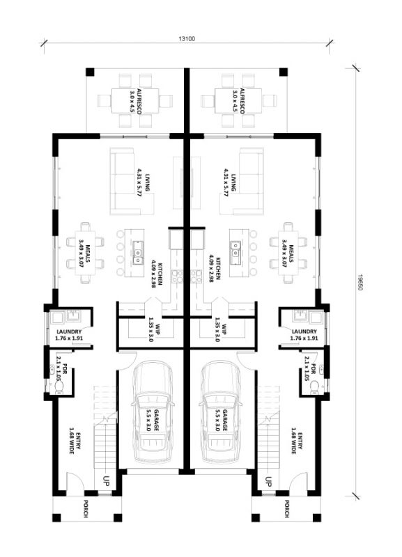 Alora-23 Duplex Floor Plan Img